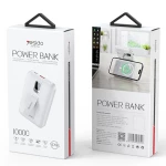 باور بانك يسيدو YP45 بسعة 10,000mAh وقوة 20W مع شاشة رقمية وحامل شحن لاسلكي 15 PD للشحن السريع - يسيدو