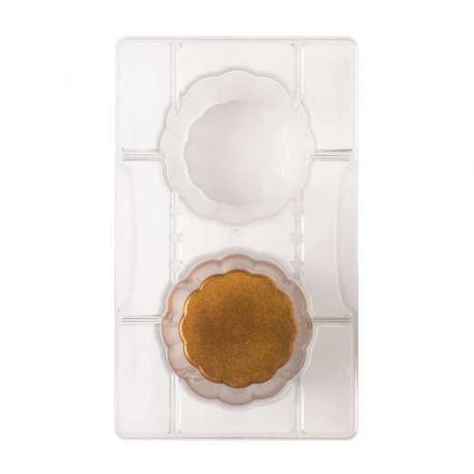 Decora The Wavy Glass Chocolate Mold Transparent 7.87 x 4.72 x 0.87 inches Decora The Wavy Glass Chocolate Mold Transparent 7.87 x 4.72 x 0.87 inches