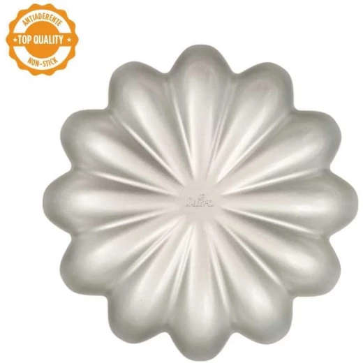 Decora Decorative Flower Shaped Cake Pan Non-Stick Steel Ø 24 x 6 cm - Decora - Image 2