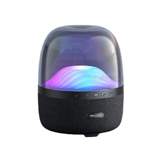 مكبر صوت لاسلكي من يسيدو مع إضاءة RGB بتقنية بلوتوث/USB/TF/AUX 10W YSW08 مكبر صوت لاسلكي من يسيدو مع إضاءة RGB بتقنية بلوتوث/USB/TF/AUX 10W YSW08