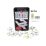 Dominoes Double 6 Color Dot 28 Pcs Great for 2-4 Players - Rs Toys