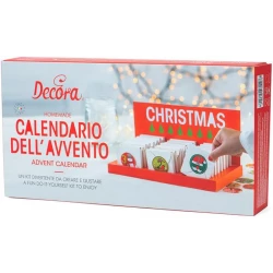 Decora Advent calendar set of 75 pcs