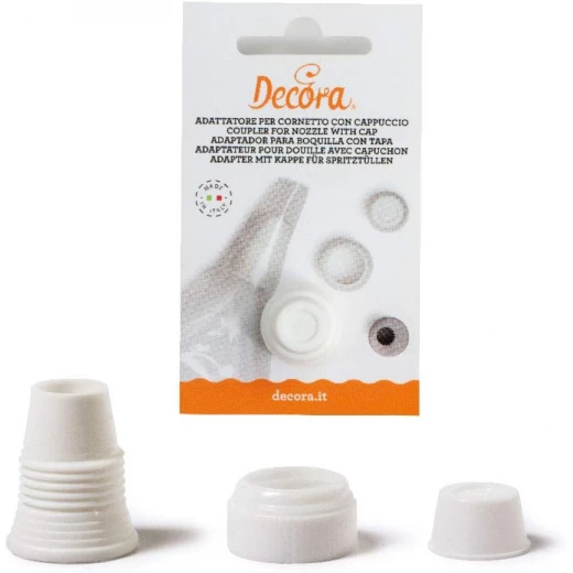 Decora 12 Standard Couplers with Cap Decora 12 Standard Couplers with Cap