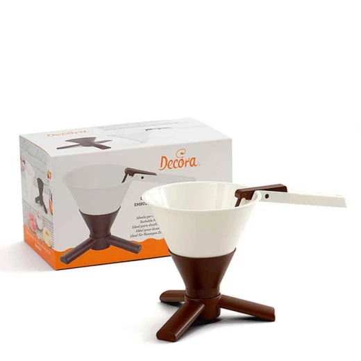 Decora Chocolate funnel 13 x h 12. 5 cm Decora Chocolate funnel 13 x h 12. 5 cm