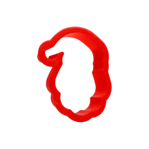 قطاعة بسكويت بلاستيكية لتزيين على شكل سانتا كلوز 8.5x6x2 سم قطعة واحدة - ديكورا - Image 4