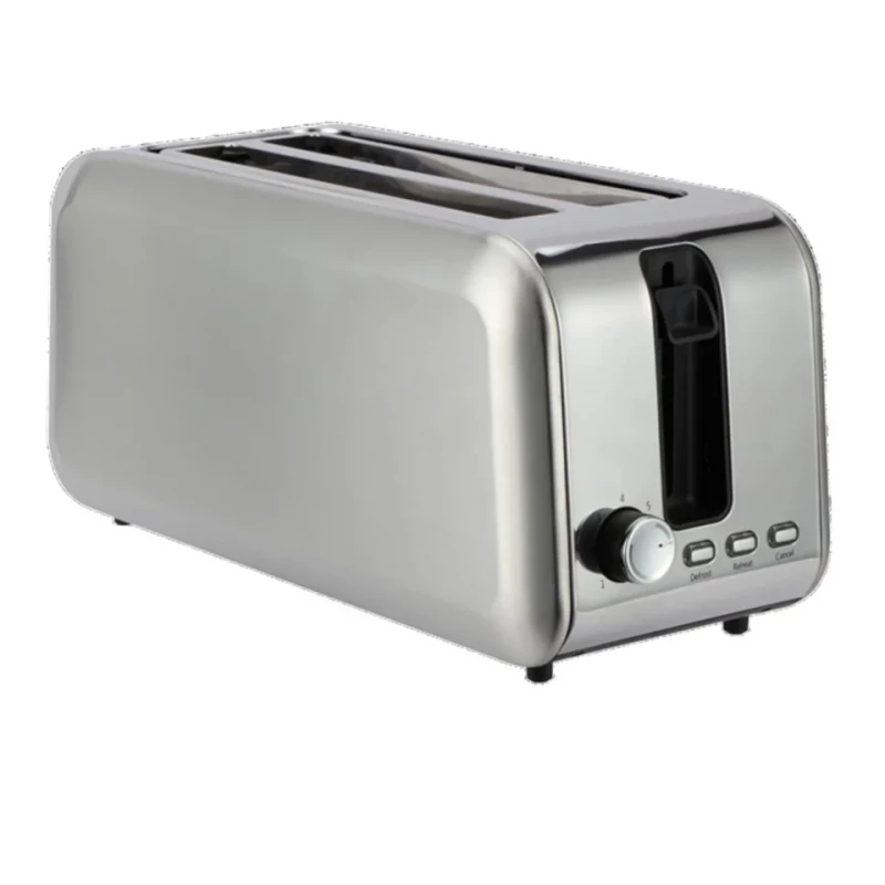 Sona 1450W 4 Slice Toaster with 7 Browning Levels Stainless Steel - Sona