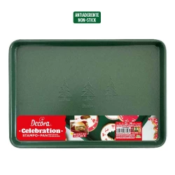 Decora Nonstick Pan 39,5 X 27 X 2,4 H Cm Green