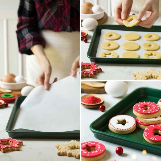 Decora Nonstick Pan 39,5 X 27 X 2,4 H Cm Green - Decora - Image 3