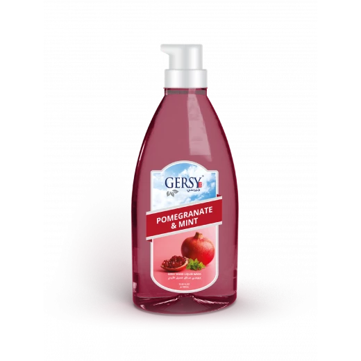 Gersy Face & Hand Soap, pomegranate and mint Smell, 400 Ml Gersy Face & Hand Soap, pomegranate and mint Smell, 400 Ml