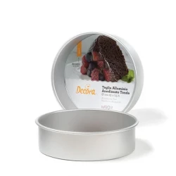Decora Round aluminum cake pan 35 x7.5cm