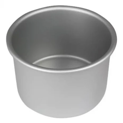 صينية كيك ديكورا دائرية من الألومنيوم بحجم 7.5x10 سم - ديكورا - Image 2