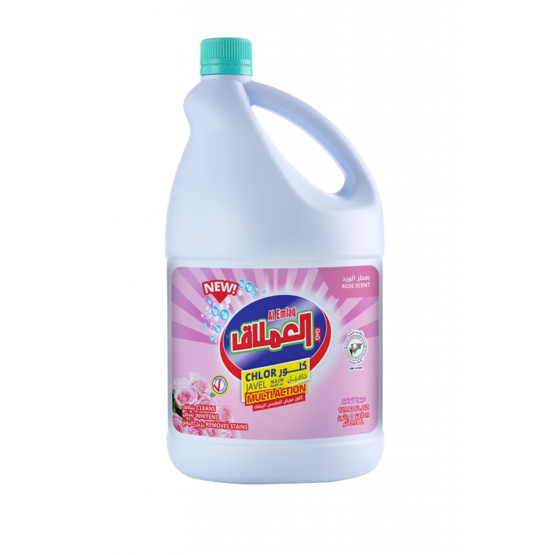 كلور مبيض الملابس 3.78 ليتر ورد من العملاق - العملاق
