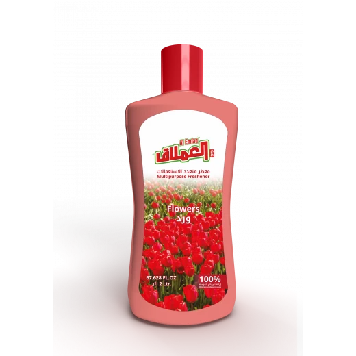 معطر متعدد الأغراض ورد 2 لتر من العملاق معطر متعدد الأغراض ورد 2 لتر من العملاق