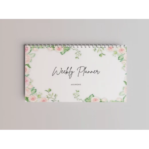 Weekly planner model 1 Weekly planner model 1
