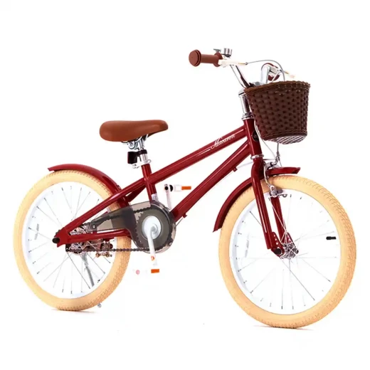 RoyalBaby , Macaron Kids Vintage Bike 20'' , Red RoyalBaby , Macaron Kids Vintage Bike 20'' , Red