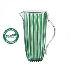 Guzzini Dolcevita Pitcher 1.75 Liter With Lid Dark Green Dishwasher safe BPA-free