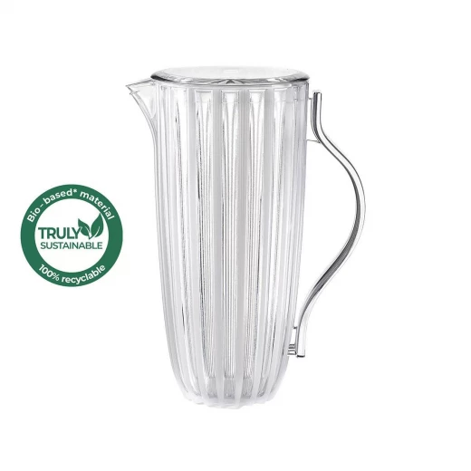 Guzzini Dolcevita Pitcher 1.75 Liter With Lid Transparent Dishwasher safe BPA-free Guzzini Dolcevita Pitcher 1.75 Liter With Lid Transparent Dishwasher safe BPA-free
