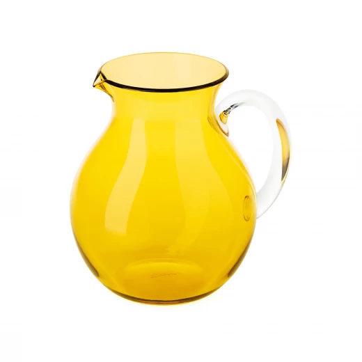 Guzzini Dolcevita Balloon Pitcher 2 Liter Amber Made from 100% recyclable bio-based plastic Guzzini Dolcevita Balloon Pitcher 2 Liter Amber Made from 100% recyclable bio-based plastic