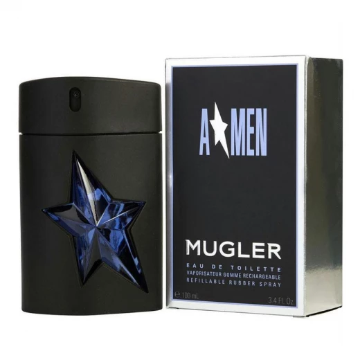Thierry Mugler A Men ماء تواليت 100 مل عطر خشبي ورائحته منعشة للرجال عطر منعش