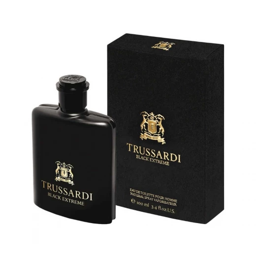 عطر دونا للرجال أو دو تواليت بلاك إكستريم 100 مل من تروساردي عطر دونا للرجال أو دو تواليت بلاك إكستريم 100 مل من تروساردي
