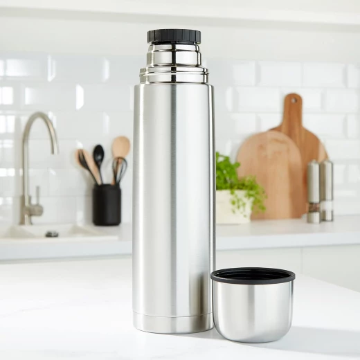 Alfi Eco Vacuum Flask iso Therm Perfect Carafe, Lockable Screw Top, Stainless Steel, 1 Litre - Alfi - Image 10