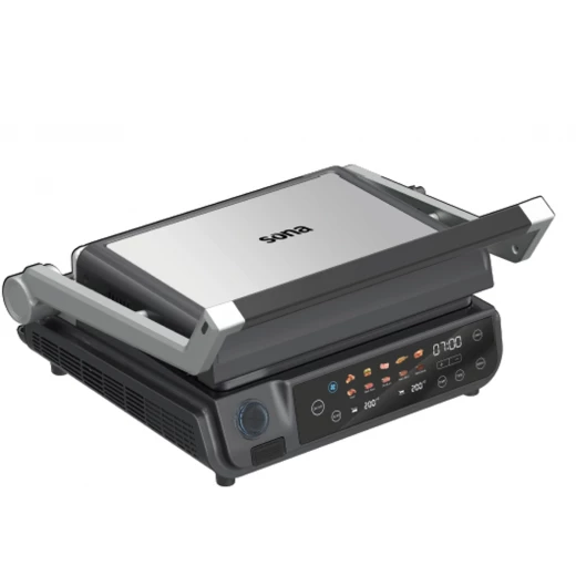 Sona Smokeless Contact grill 2000W 180° Flat Placement Digital display with a touchscreen - Sona - Image 2