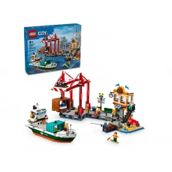 LEGO City Seaside Harbor with Cargo Ship Toy 60422