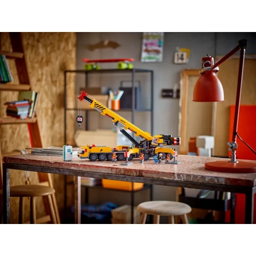 LEGO City Yellow Mobile Construction Crane Toy Set 60409 - LEGO - Image 2