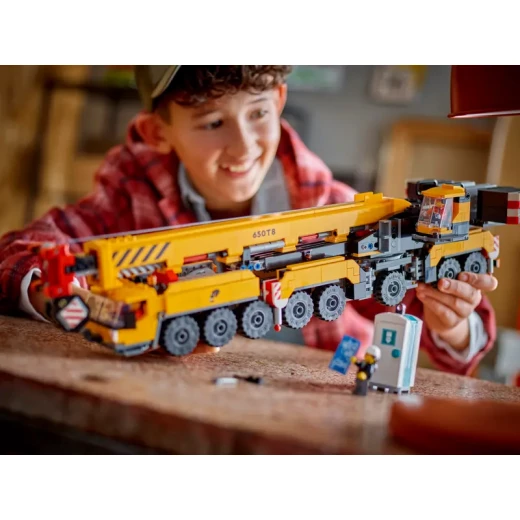 LEGO City Yellow Mobile Construction Crane Toy Set 60409 - LEGO - Image 3