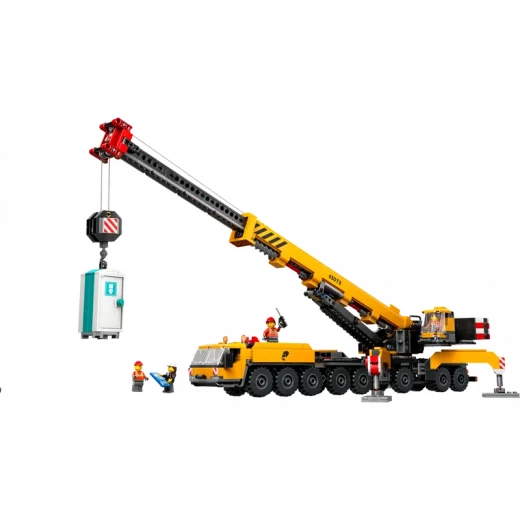 LEGO City Yellow Mobile Construction Crane Toy Set 60409 - LEGO - Image 11