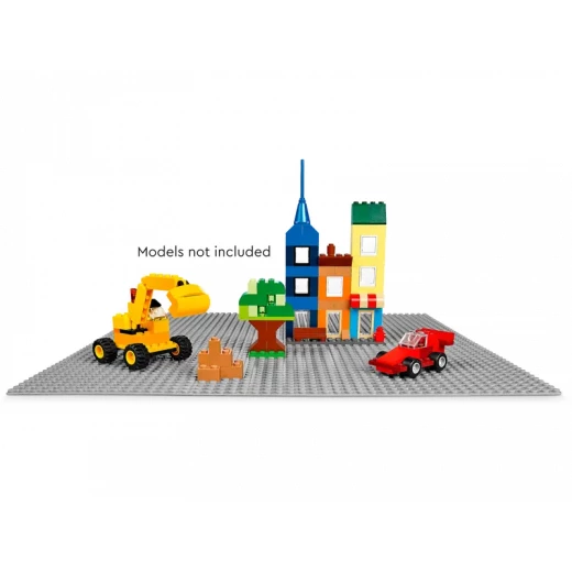 LEGO Classic قاعدة مستطيلة رمادية 48x48 لتكوين الأساسات، اللعب، وعرض الإبداعات بالبBrick، مثالية لمدن الشوارع، القلاع، والمشاهد الجبلية، 11024 من ليغو - ليجو - Image 5