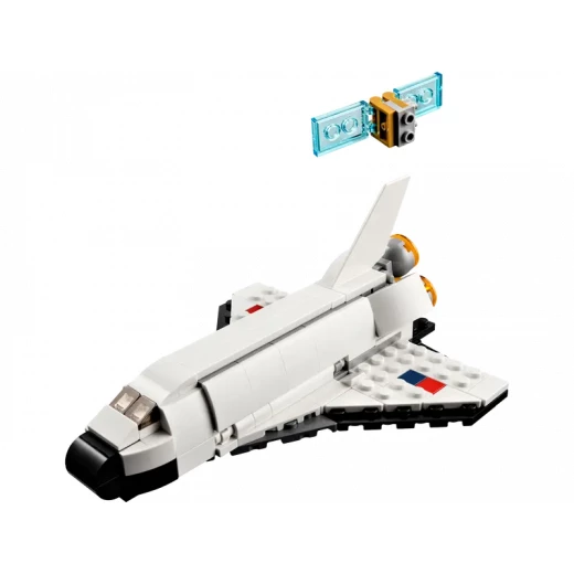 LEGO Creator 3 في 1 ألعاب مكوك الفضاء - مجموعة بناء ألعاب الفضاء للأولاد والبنات، أعمار 6+ - خيار لبناء مركبتين فضائيتين أو رائد فضاء - هدية تعليمية لعيد ميلاد الأطفال والعطلات - 31134 من ليغو - ليجو - Image 10