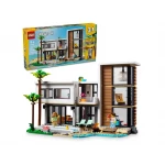 منزل حديث للألعاب LEGO Creator 3 في 1 - مجموعة بناء للأطفال مع 3 خيارات للبناء للأولاد والبنات، أعمار 9+ - مع شخصيتين صغيرتين للعب التخيلي - فكرة هدية لعيد الميلاد - 31153 من ليغو - ليجو