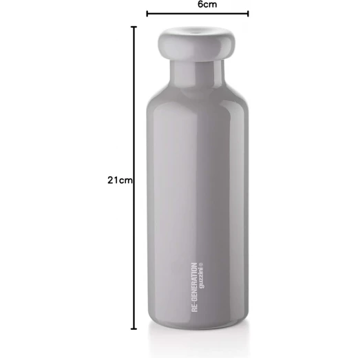 Guzzini Re Generation Drinks Bottle 600ml Grey - Guzzini - Image 3