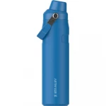 زجاجة ماء إيرولايت آيس فلو بتدفق سريع باللون الأزرق 0.6 لتر من ستانلي - ستانلي