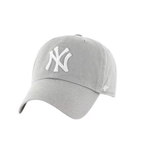 47 Brand New York Yankees Clean Up Adjustable Hat Grey