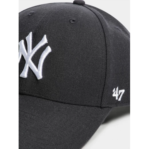 47 Brand New York Yankees Navy 47 MVP Wool All Snapback  Hat - 47 Brand - Image 3