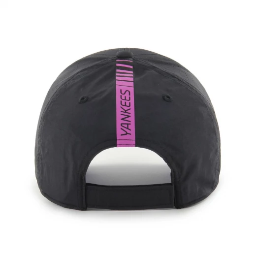 47 Brand New York Yankees Back Line '47 MVP Cap 3D Raised Embroidery, Adjustable Fit, Hardened Visor, Ripstop Nylon Fabric, Structured Crown - 47 Brand - Image 2