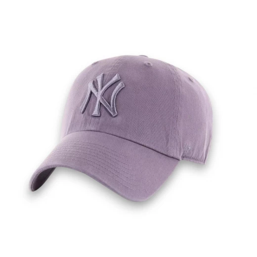47 Brand New York Yankees Iris RGW Clean Up Cap Adjustable, Curved Fit, Raised Embroidered Logo, Washed Cotton, Matching Fabric Strap 47 Brand New York Yankees Iris RGW Clean Up Cap Adjustable, Curved Fit, Raised Embroidered Logo, Washed Cotton, Matching Fabric Strap
