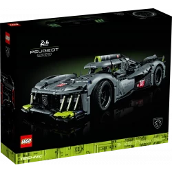 LEGO Technic Peugeot 9X8 24H Le Mans Hybrid Hypercar 42156 Collectible Race Car Building Kit for Adults and Teens, 1:10 Scale Racing Car Model, Gift for Motorsport Fans