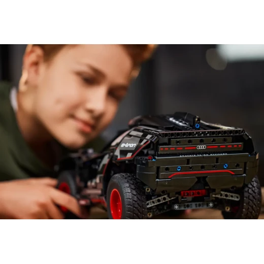 LEGO Technic Audi RS Q e-tron 42160 Advanced Building Kit for Kids Ages 10 and Up, This Remote Controlled Car Toy Features App-Controlled Steering and Makes a Great Gift for Kids Who Love Engineering - LEGO - Image 2
