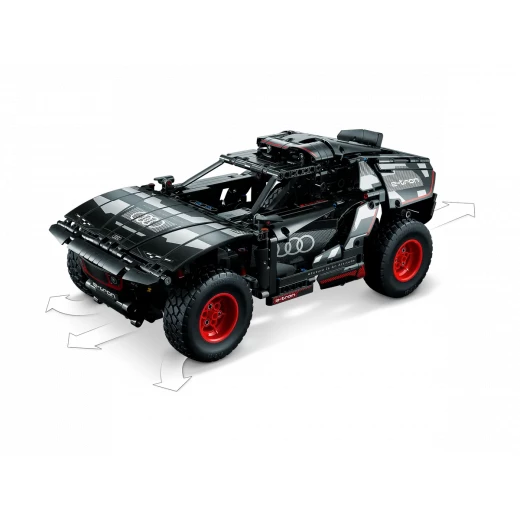 LEGO Technic Audi RS Q e-tron 42160 Advanced Building Kit for Kids Ages 10 and Up, This Remote Controlled Car Toy Features App-Controlled Steering and Makes a Great Gift for Kids Who Love Engineering - LEGO - Image 7