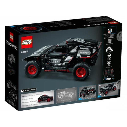 LEGO Technic Audi RS Q e-tron 42160 Advanced Building Kit for Kids Ages 10 and Up, This Remote Controlled Car Toy Features App-Controlled Steering and Makes a Great Gift for Kids Who Love Engineering - LEGO - Image 6