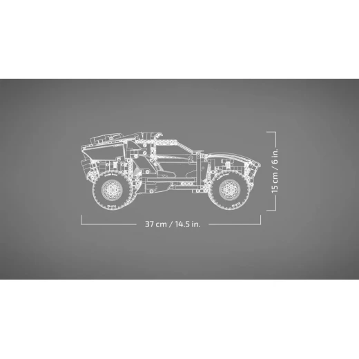 LEGO Technic Audi RS Q e-tron 42160 Advanced Building Kit for Kids Ages 10 and Up, This Remote Controlled Car Toy Features App-Controlled Steering and Makes a Great Gift for Kids Who Love Engineering - LEGO - Image 5