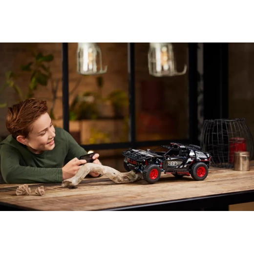 LEGO Technic Audi RS Q e-tron 42160 Advanced Building Kit for Kids Ages 10 and Up, This Remote Controlled Car Toy Features App-Controlled Steering and Makes a Great Gift for Kids Who Love Engineering - LEGO - Image 4