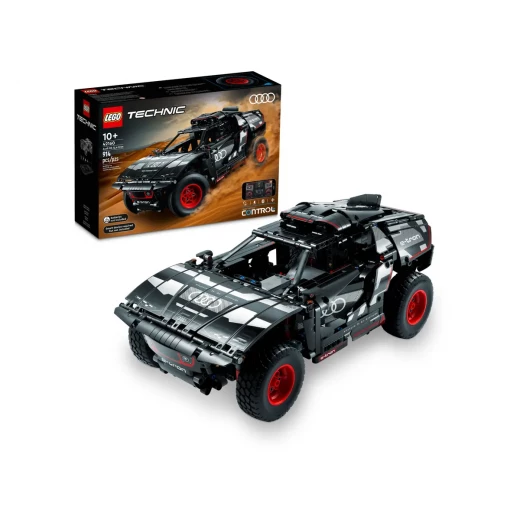 LEGO Technic Audi RS Q e-tron 42160 Advanced Building Kit for Kids Ages 10 and Up, This Remote Controlled Car Toy Features App-Controlled Steering and Makes a Great Gift for Kids Who Love Engineering