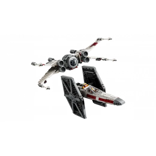 مجموعة ألعاب بناء مجسمات حرب النجوم تاي فايتر وإكس وينج، هدية عيد ميلاد للأولاد والبنات، من سن 9 سنوات فما فوق، تتضمن 4 ألعاب مجسمات حرب النجوم الصغيرة، 75393 من ليجو - ليجو - Image 2