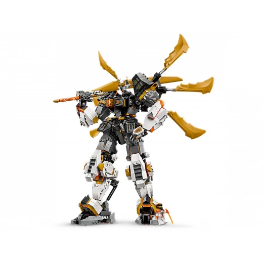 LEGO NINJAGO Cole's Titan Dragon Mech 71821 Action Figure Toy with Adjustable Arms, Legs, Wings, and Sword, Includes Mecha Cole Minifigure, 1055 Pieces, for Ages12+ - LEGO - Image 4