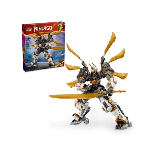 LEGO NINJAGO Cole's Titan Dragon Mech 71821 Action Figure Toy with Adjustable Arms, Legs, Wings, and Sword, Includes Mecha Cole Minifigure, 1055 Pieces, for Ages12+ LEGO NINJAGO Cole's Titan Dragon Mech 71821 Action Figure Toy with Adjustable Arms, Legs, Wings, and Sword, Includes Mecha Cole Minifigure, 1055 Pieces, for Ages12+