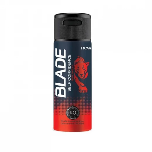 BLADE deodorant spray 150 ml SELF CONFIDENCE BLADE deodorant spray 150 ml SELF CONFIDENCE